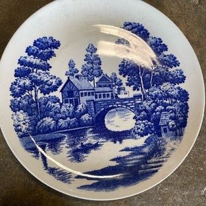 Vintage Nasco Hand Painted Lakeview Japan lote 8 plates